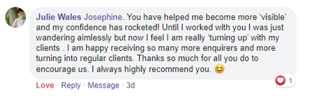 Therapy Growth Group testimonial